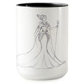 Taza de café bicolor Maléfica – Colección de Diseñador Arte de Villanos de Disney