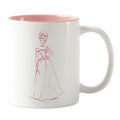 Taza Aurora – Colección de Diseñador Arte de Princesas
