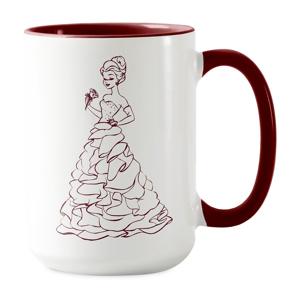 Taza Belle – Colección de Diseñador Arte de Princesas