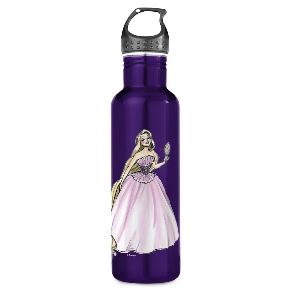 Botella de agua Rapunzel – Colección de Diseñador Arte de Princesas