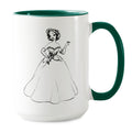 Taza Tiana – Colección de Diseñador Arte de Princesas