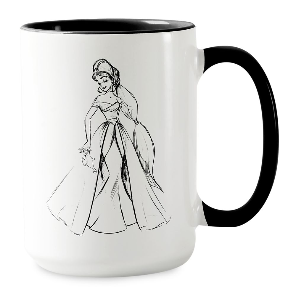 Taza Jasmine – Colección de Diseñador Arte de Princesas