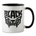 Taza tipografía Pantera Negra