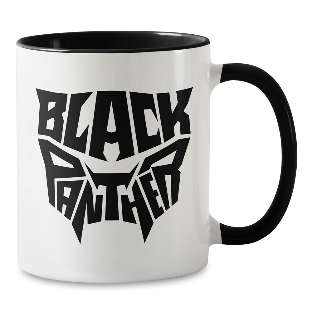 Taza tipografía Pantera Negra
