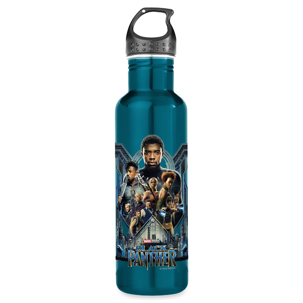 Botella de agua Pantera Negra Wakanda