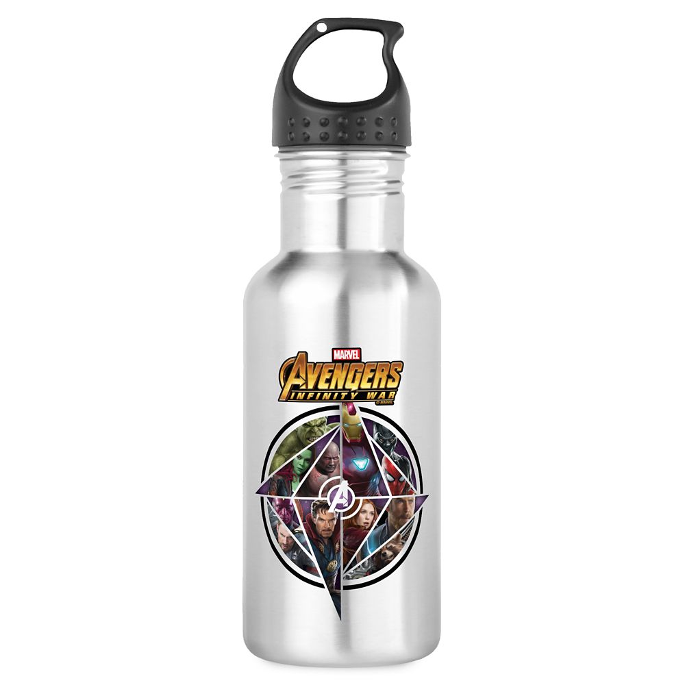 Botella de agua ícono geométrico – Marvel's Avengers: Infinity War