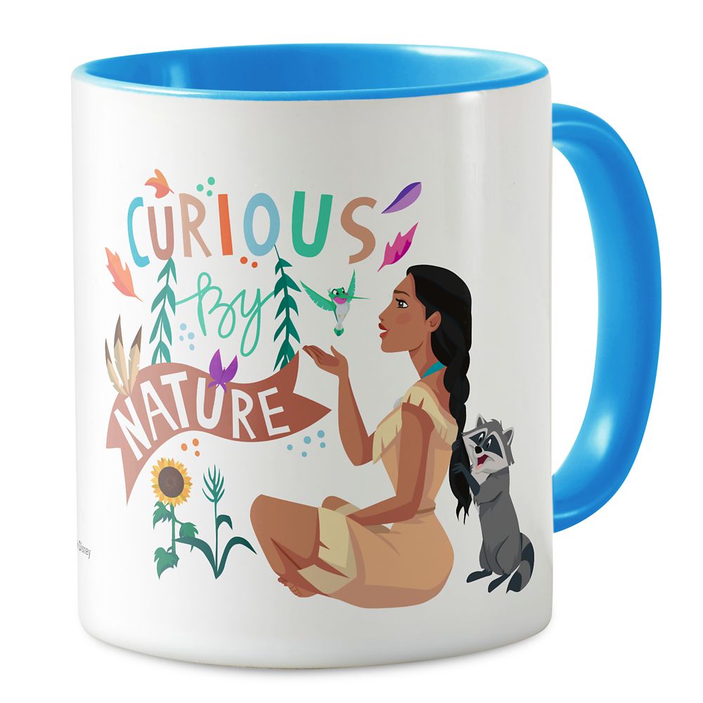 Taza Pocahontas "Curiosa por naturaleza"