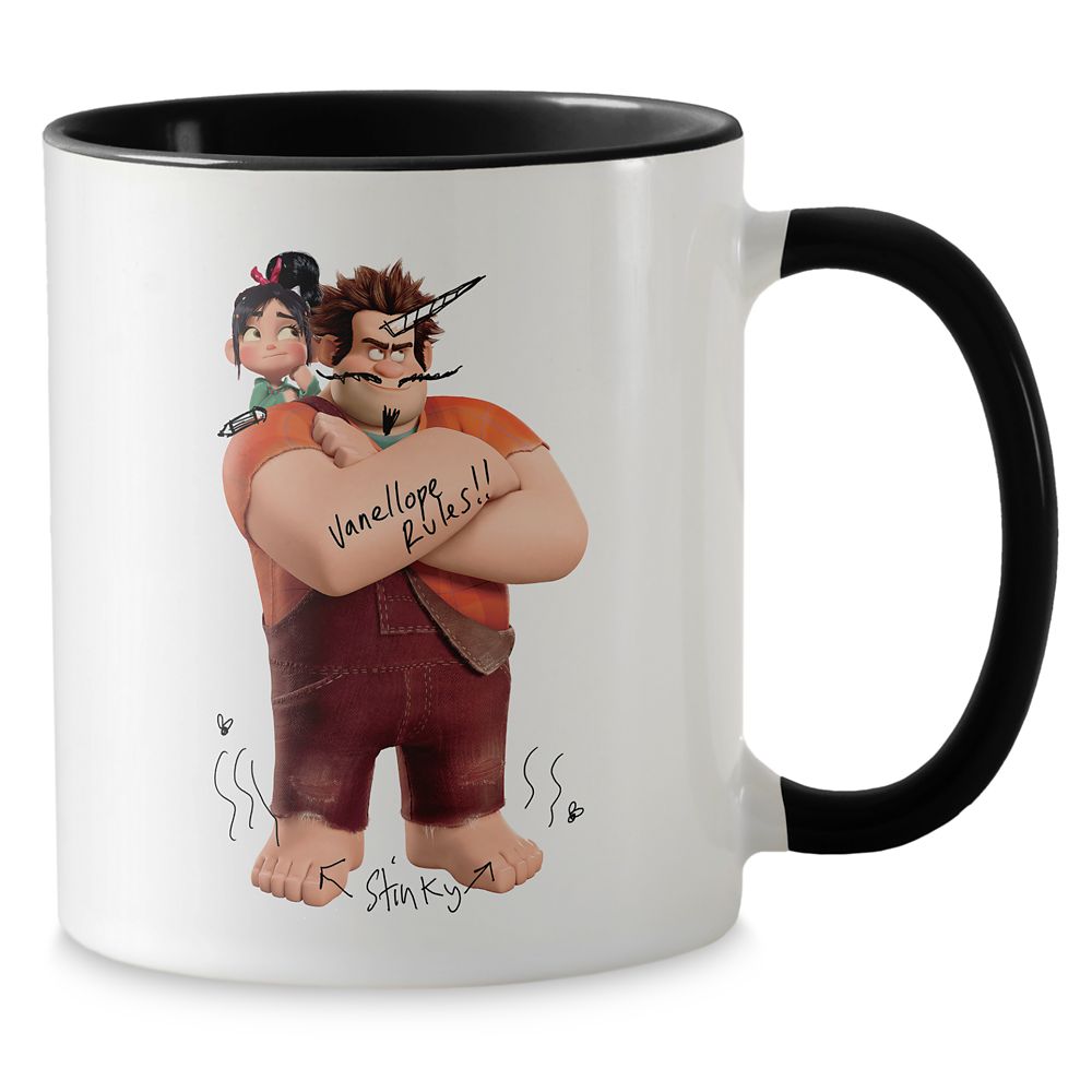 Taza Ralph el Demoledor y Vanellope – Ralph rompe Internet