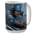 Taza de café escudo del Capitán América – Marvel Future Fight