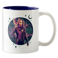 Taza de café bicolor gráfico Ganso Galáctico y Carol – Marvel's Captain Marvel