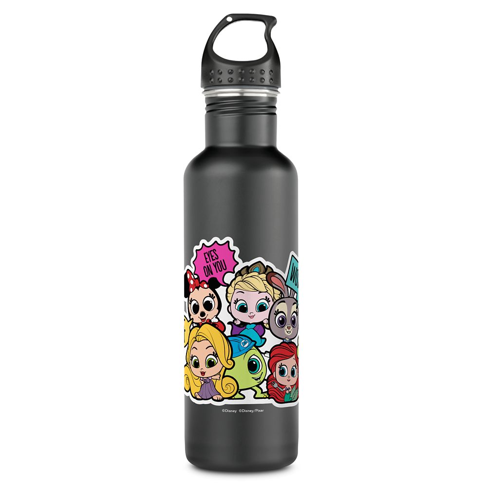 Botella de agua de acero inoxidable Disney Doorables Ojos en ti