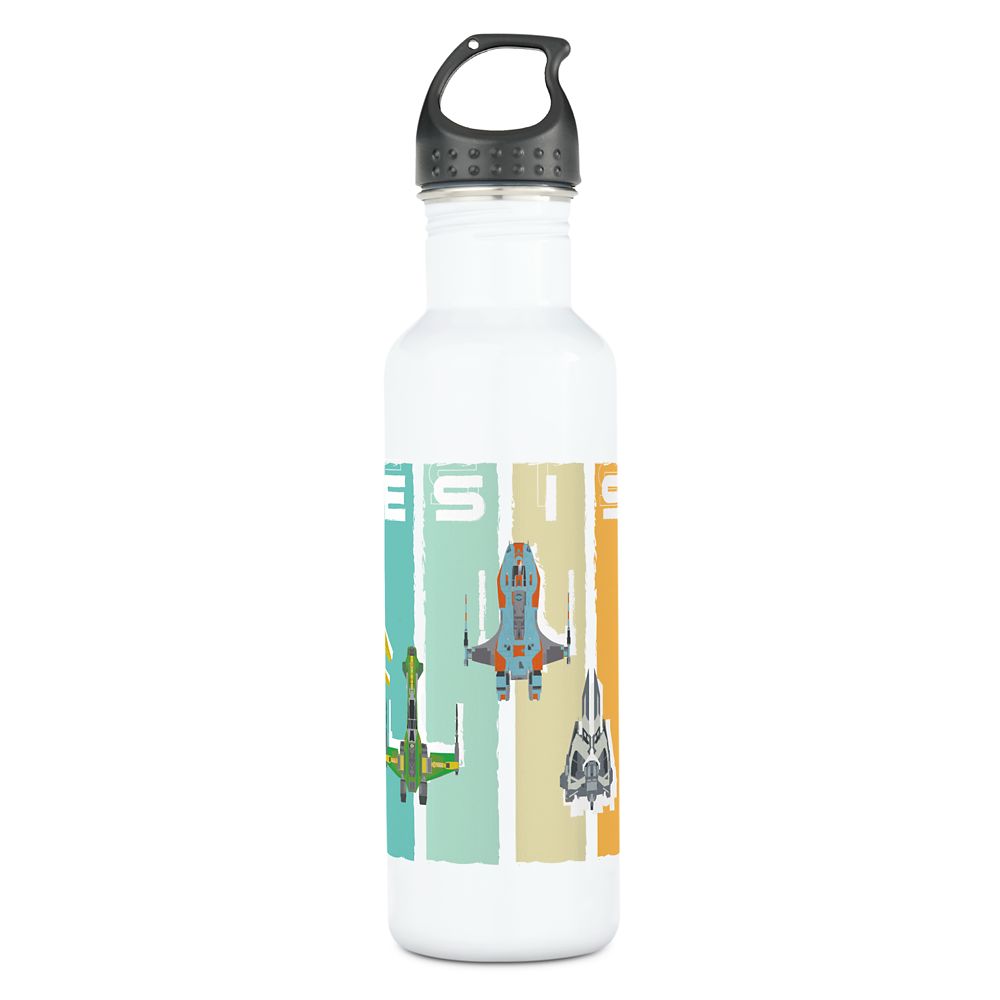 Botella de agua de acero inoxidable de vehículos Star Wars Resistance