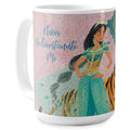 Taza de café Jasmine y Raja "Nunca me subestimes" – Aladdín – Película live action