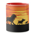 Taza silueta Simba, Pumbaa y Timon – El Rey León 2019