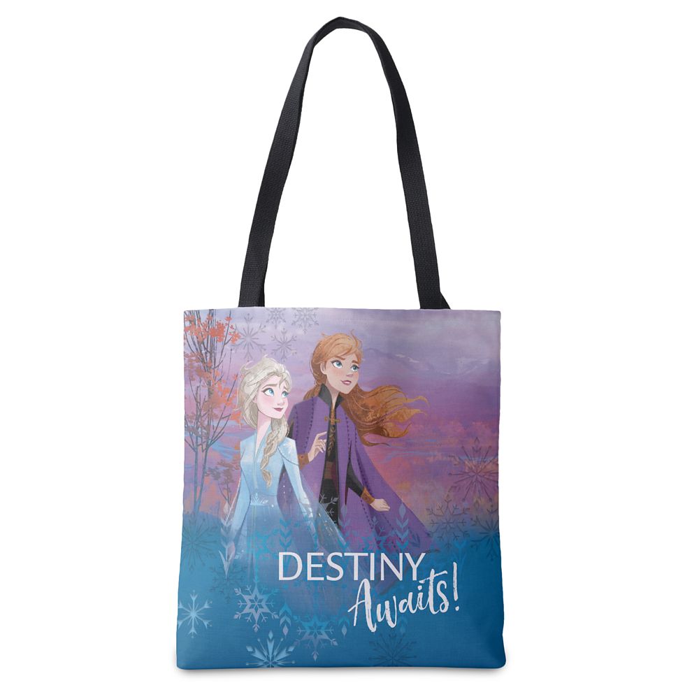 Tote bag Elsa y Anna "¡El destino espera!" – Frozen 2