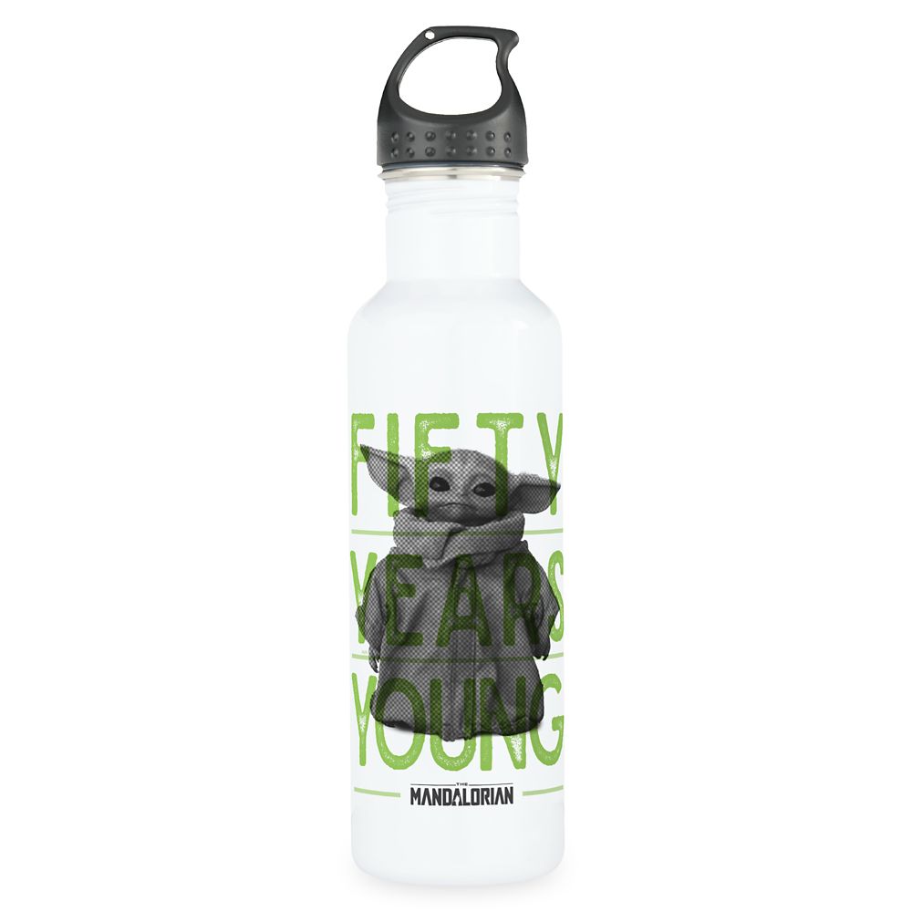 Botella de agua de acero inoxidable El Niño 50 años joven – Star Wars: The Mandalorian