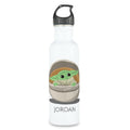 Botella de agua de acero inoxidable dibujo animado El Niño – Star Wars: The Mandalorian