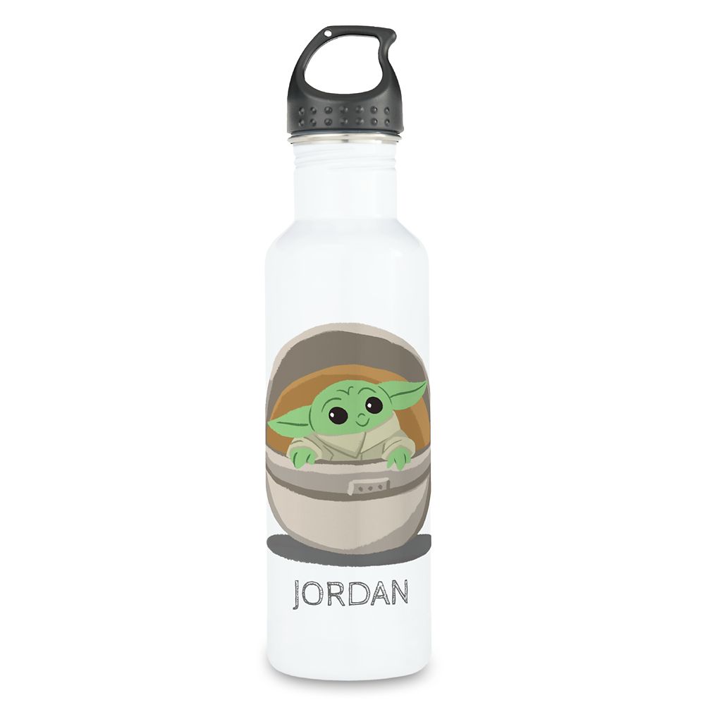 Botella de agua de acero inoxidable dibujo animado El Niño – Star Wars: The Mandalorian
