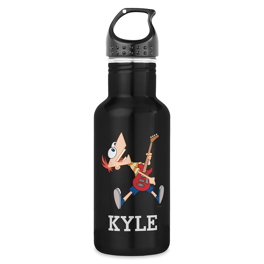 Botella de agua de acero inoxidable Phineas – Phineas y Ferb