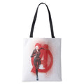 Tote bag Viuda Negra Avenger con pintura en spray