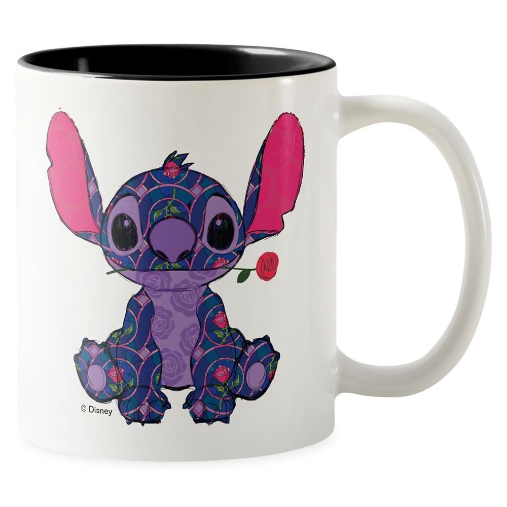 Taza de café bicolor Stitch irrumpe en Disney – La Bella y la Bestia