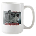 Taza de café WandaVision televisor vintage