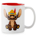 Taza de café bicolor Stitch irrumpe en Disney – Pinocho