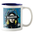 Taza de café bicolor Sharon Carter "Se busca"