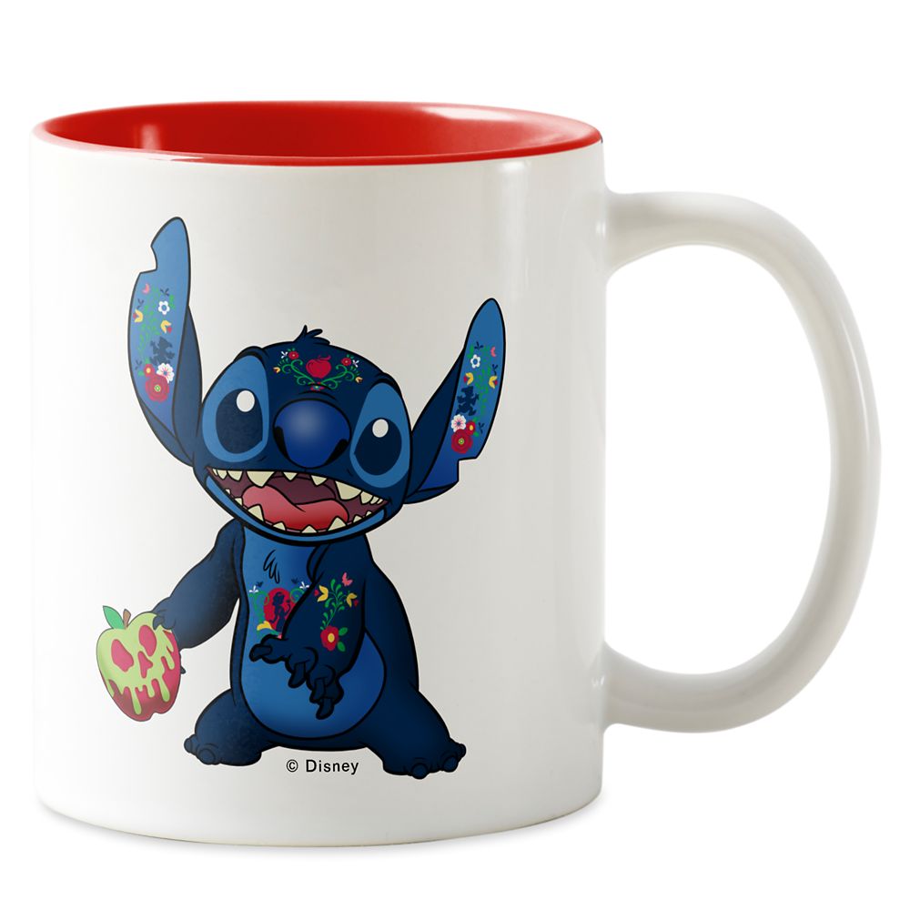 Taza de café bicolor Stitch irrumpe en Disney – Blancanieves y los Siete Enanos