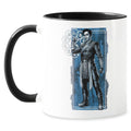 Taza Wenwu en acuarela