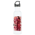Botella de agua de acero inoxidable Katy con ilustración en acuarela