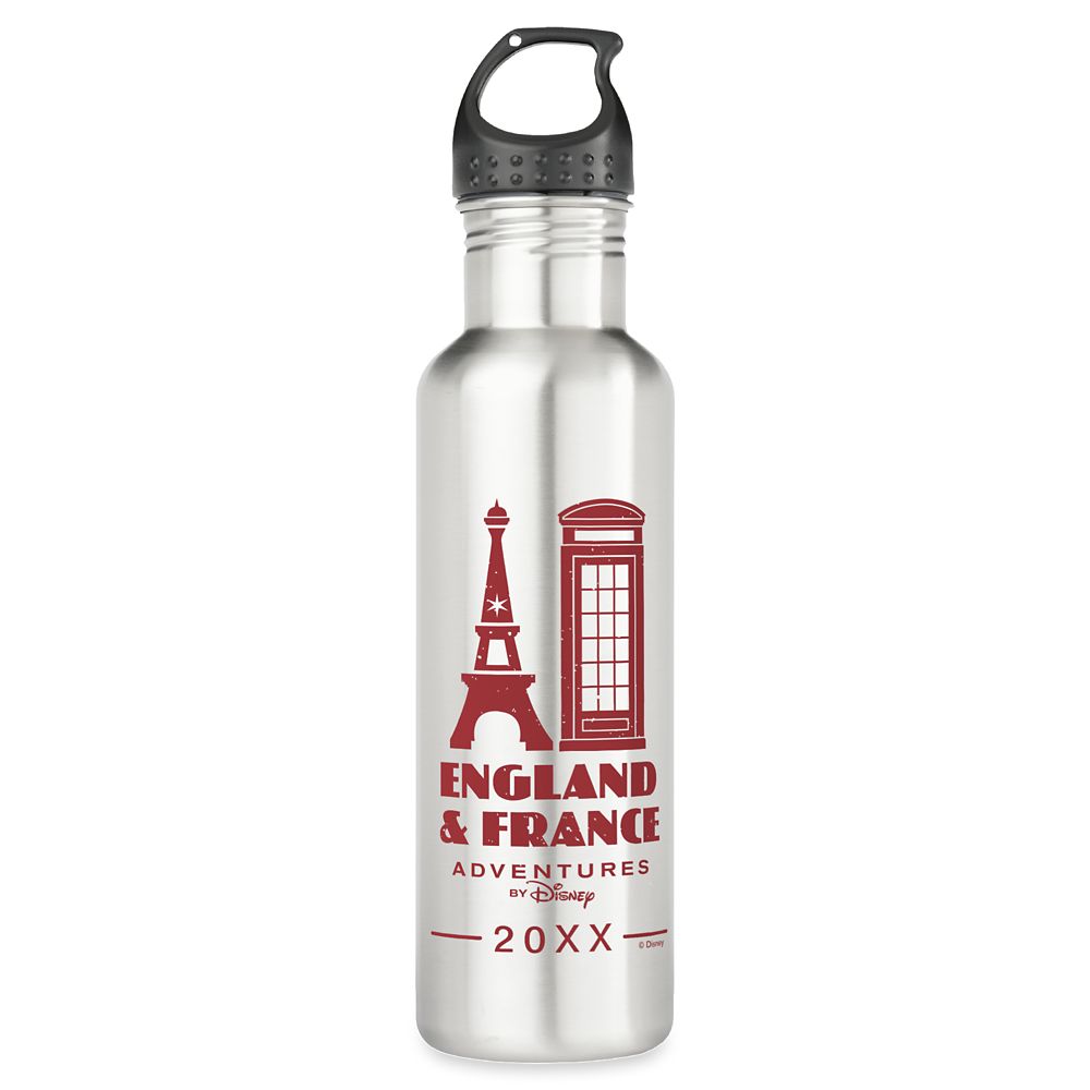 Botella de agua Adventures by Disney Inglaterra y Francia