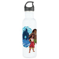 Botella de agua de acero inoxidable Moana y Maui Aventuras en Oceanía – Moana