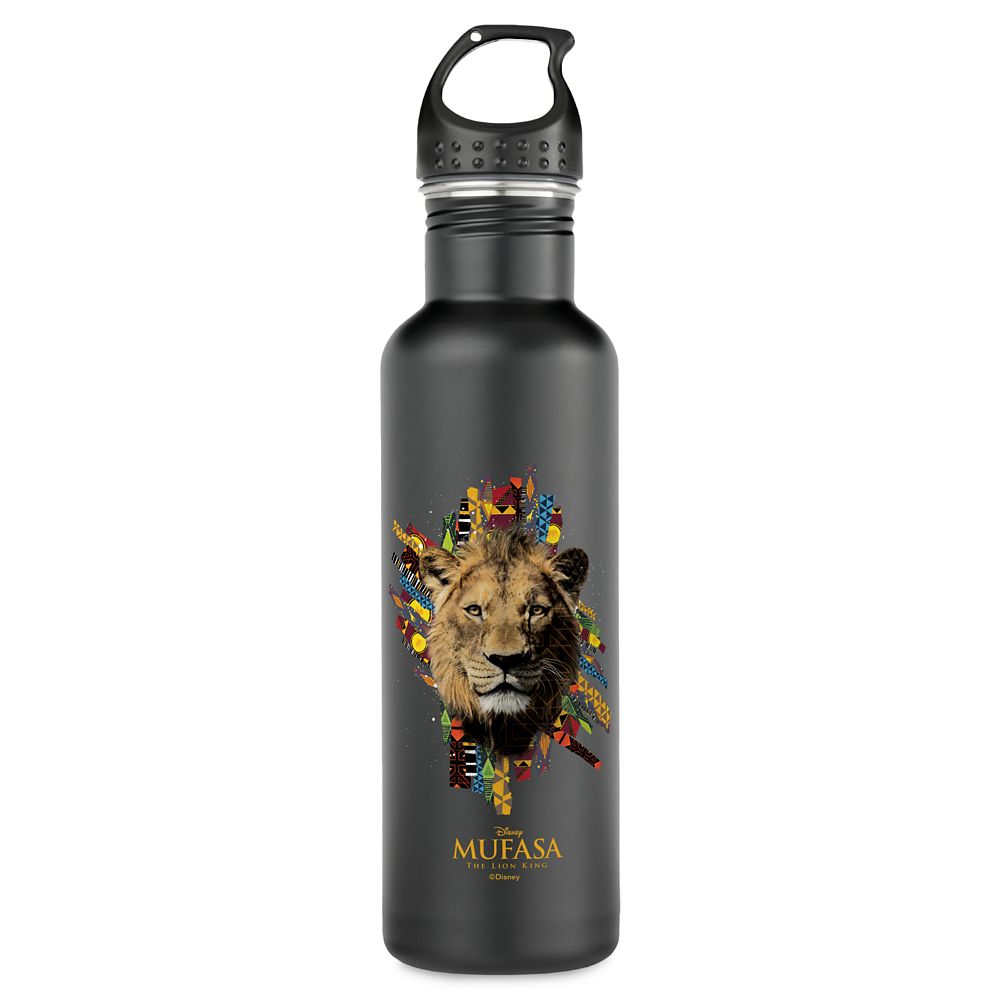 Botella de agua de acero inoxidable Mufasa Legado de las Tierras del Reino – Mufasa: El Rey León