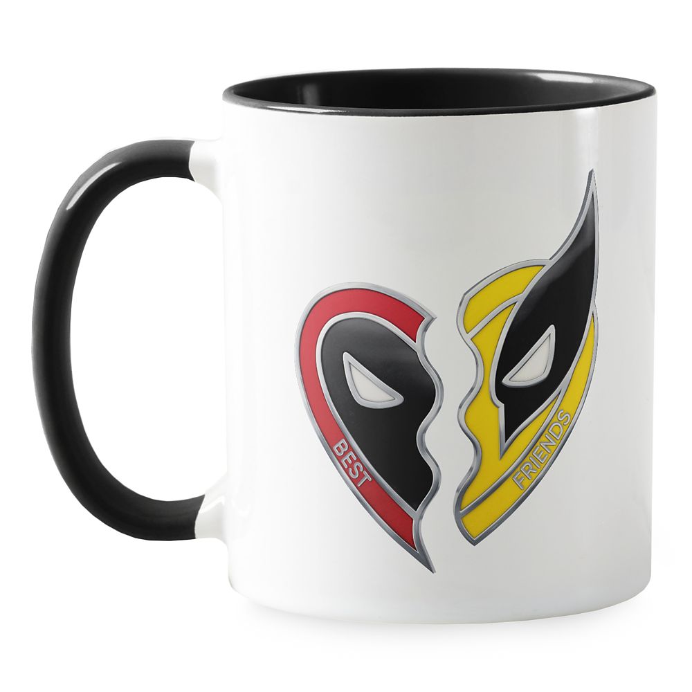 Taza Deadpool y Wolverine Charms de mejores amigos