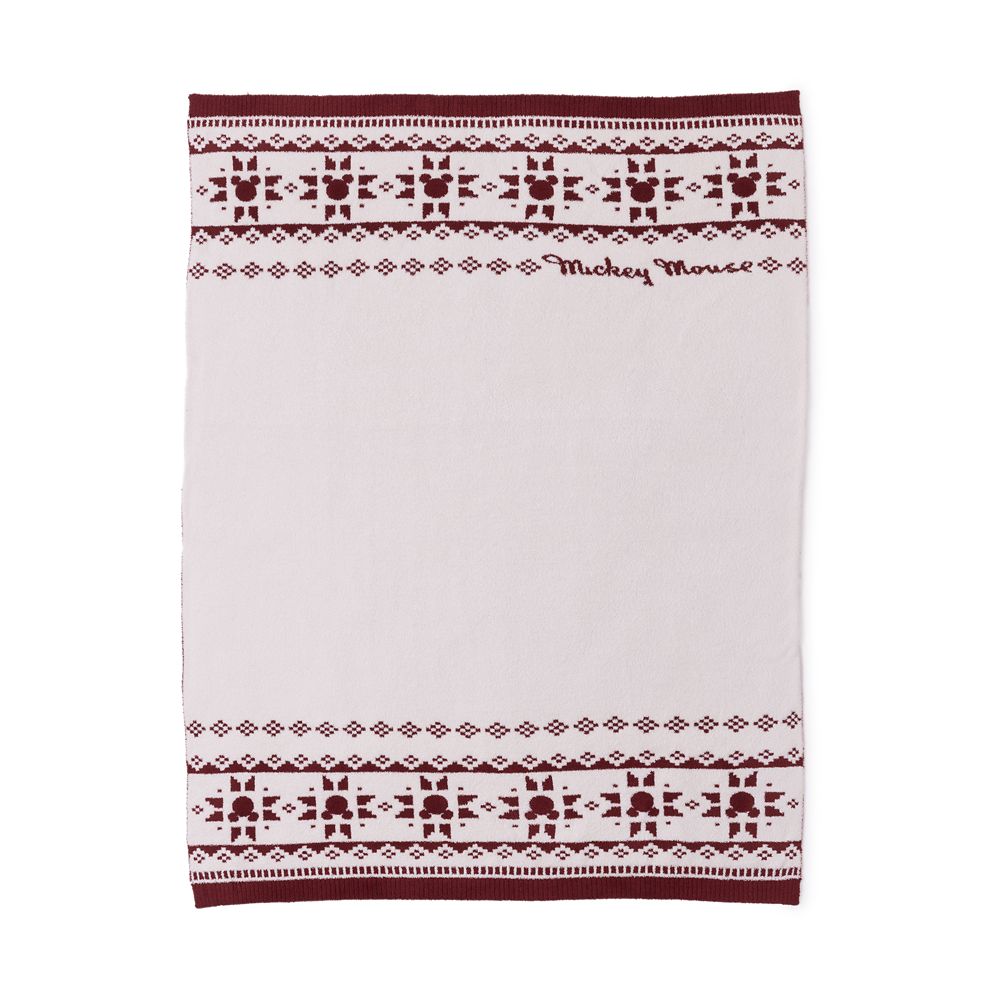 Manta CozyChic Fair Isle Mickey Mouse por Barefoot Dreams