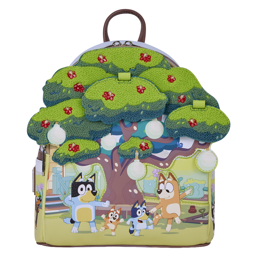 Mini mochila con luz El patio de Bluey