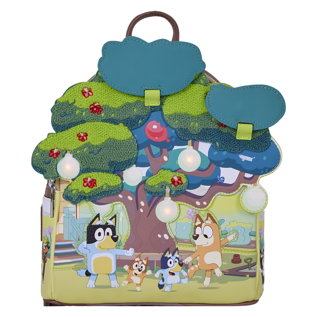Mini mochila con luz El patio de Bluey