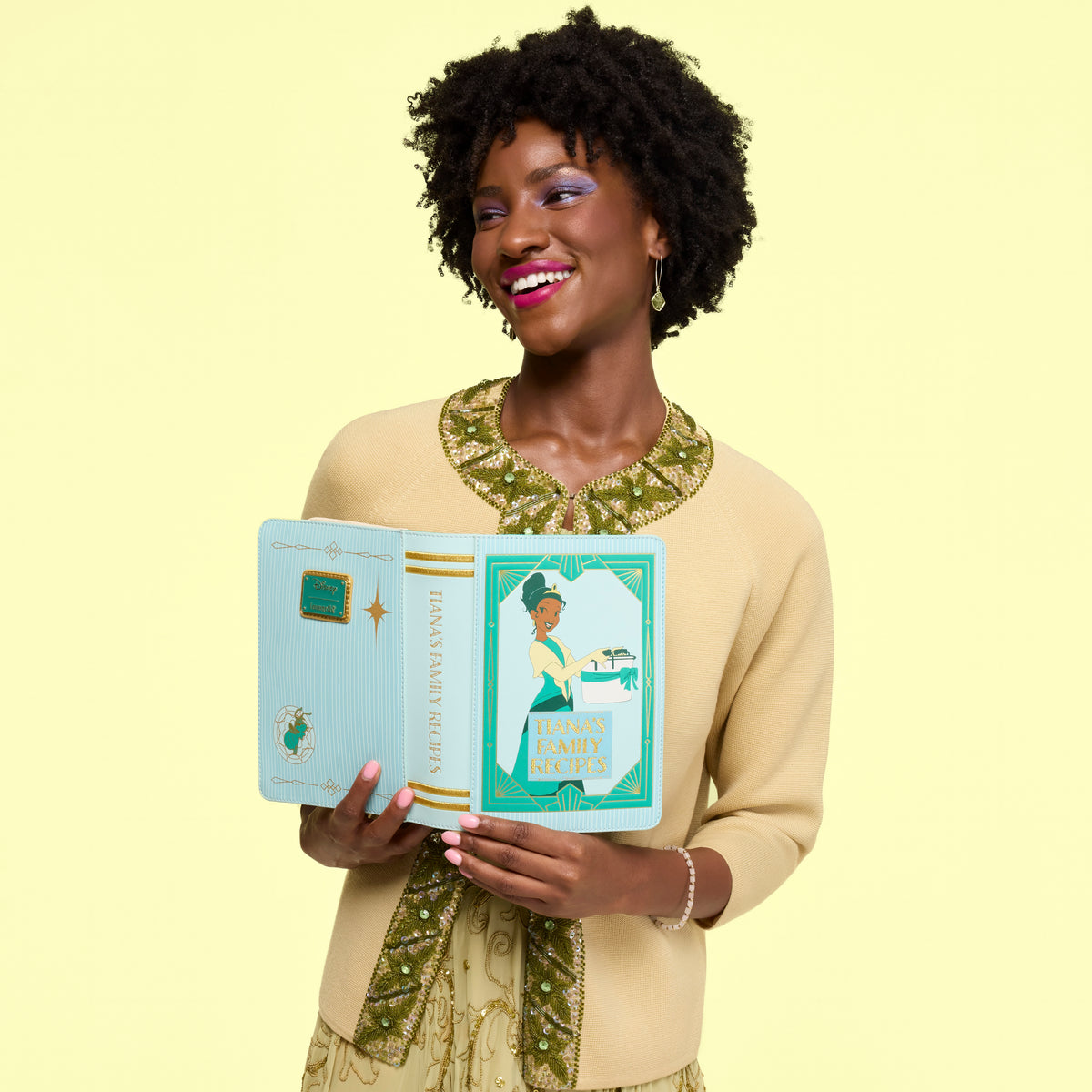Bolso cruzado libro de recetas de Tiana – La Princesa y el Sapo