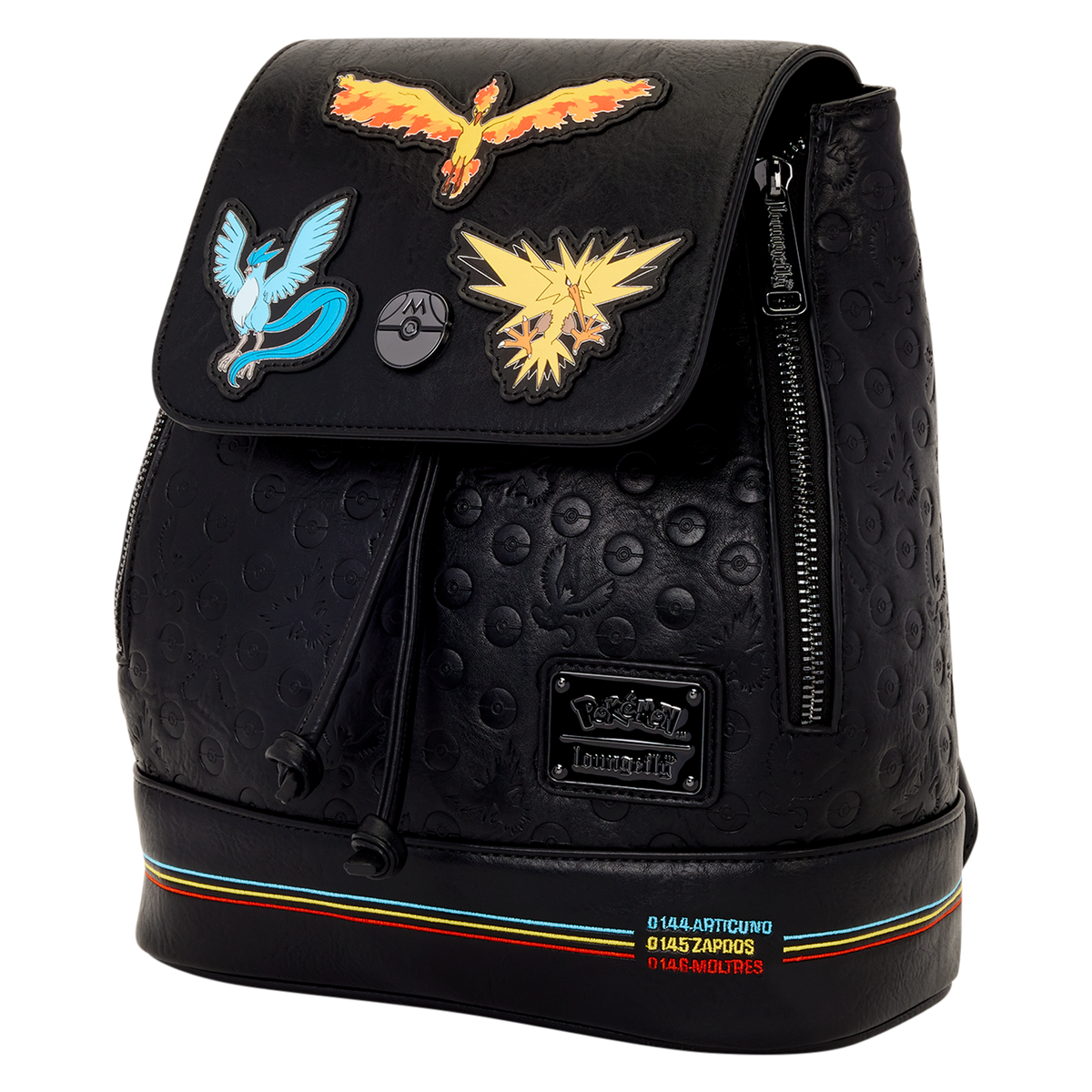 Mini mochila con cordón Aves y Bestias Legendarias Pokémon