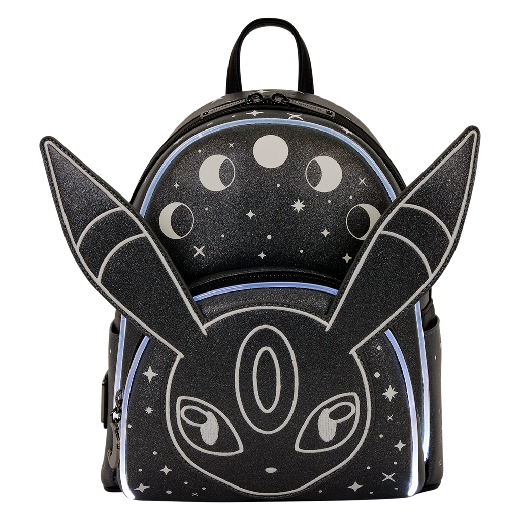 Mini mochila Umbreon fases lunares con luz y brillo Pokémon