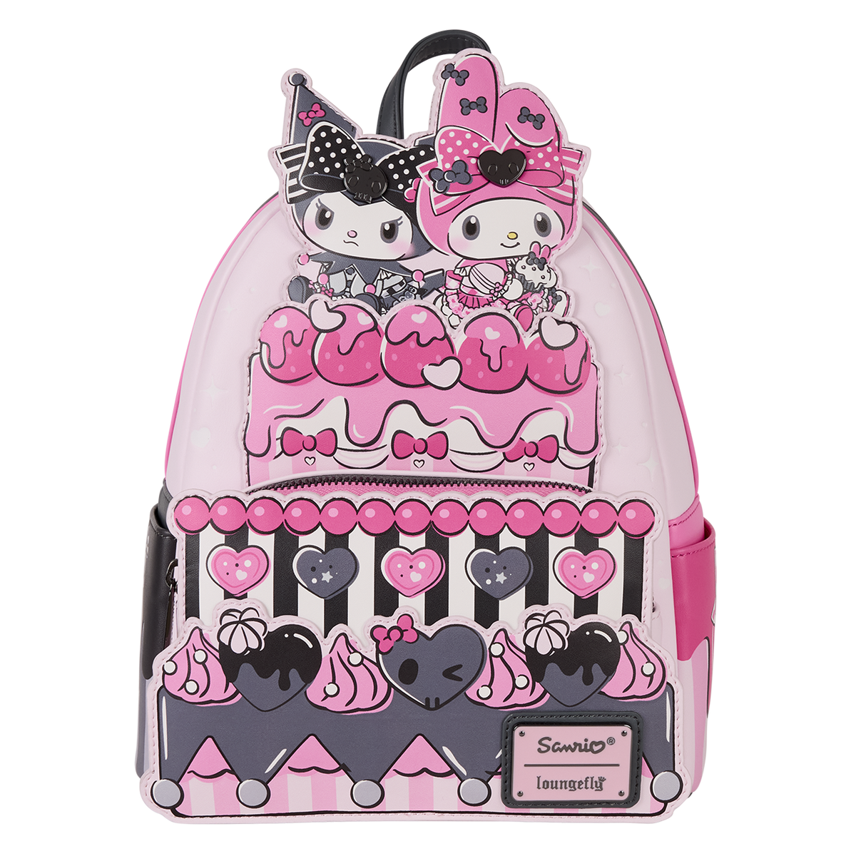 Mini mochila pastel My Melody y Kuromi Sanrio