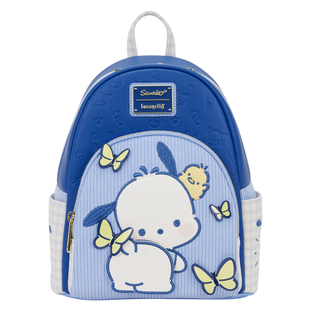 Mini mochila cuadrillé Pochacco Sanrio