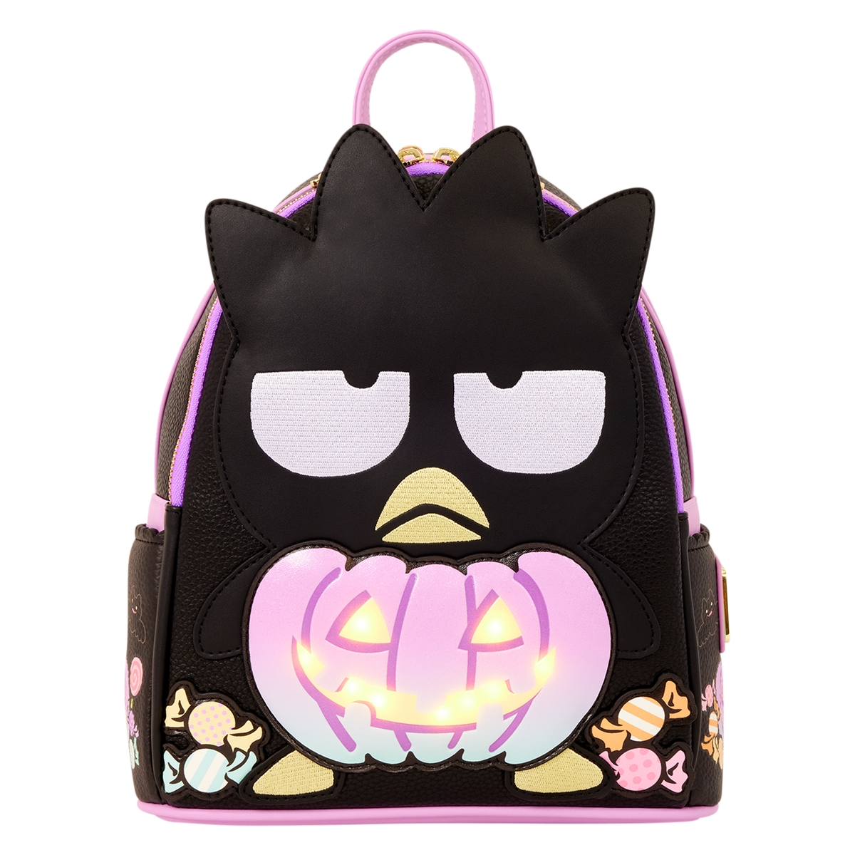 Mini mochila cosplay calabaza con luz Badtz-Maru Sanrio