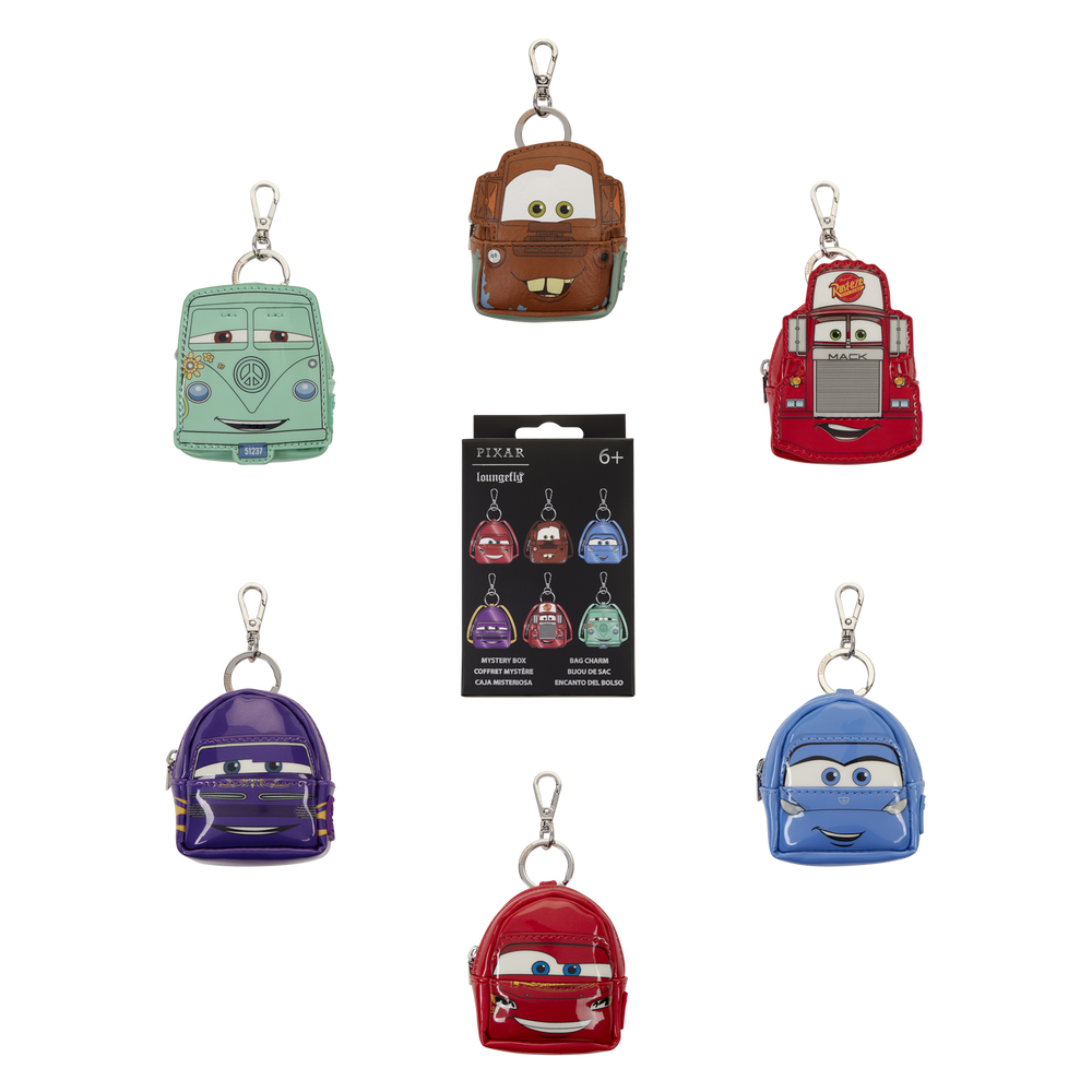 Cars 20th Anniversary Mystery Mini Backpack Keychain Charm