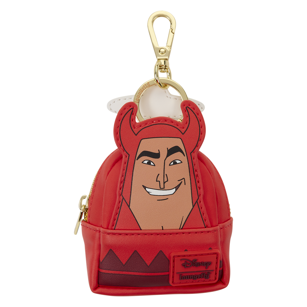 The Emperor’s New Groove Good and Bad Kronk Reversible Mini Backpack Keychain Charm