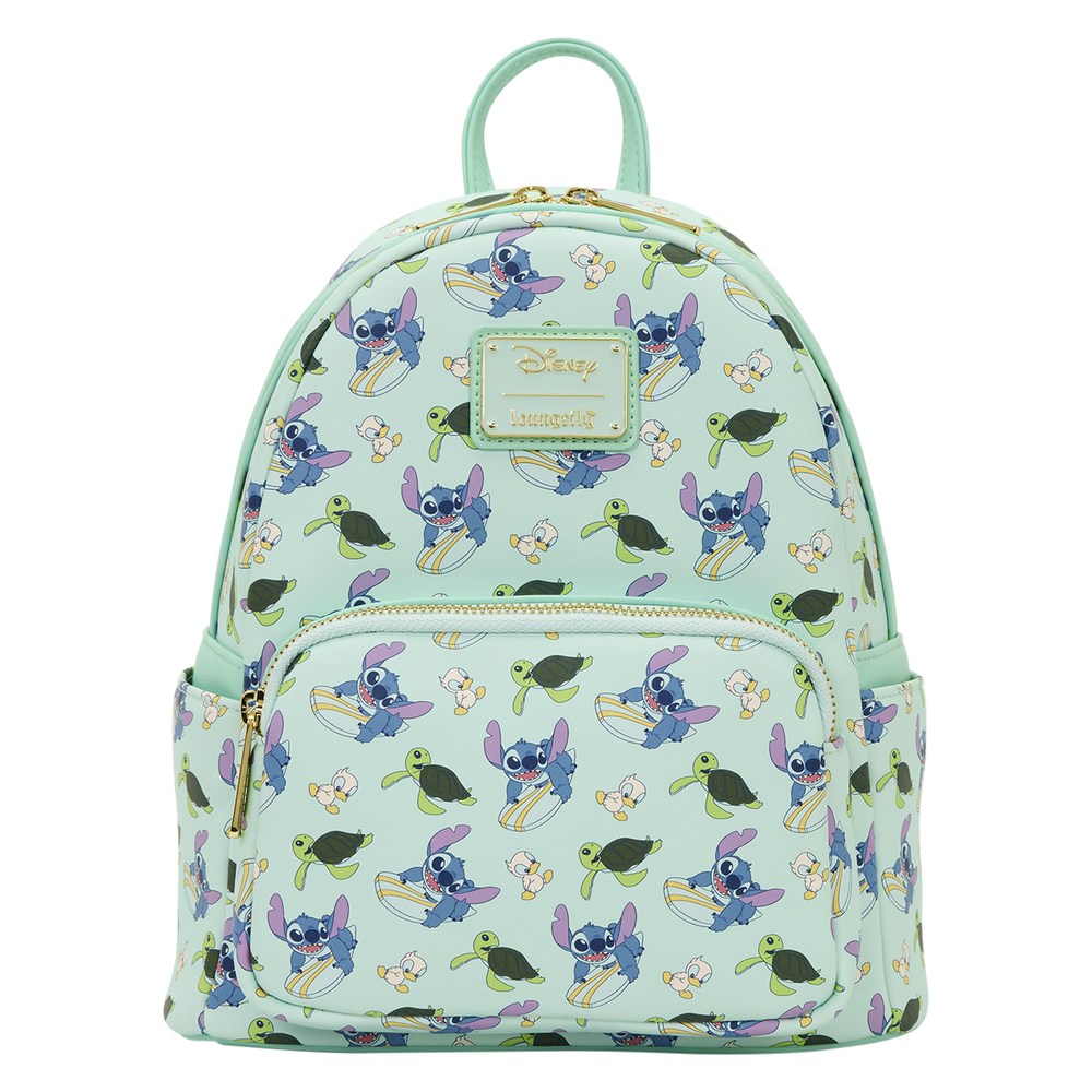 Lilo & Stitch Animal Friends All-Over Print Mini Backpack