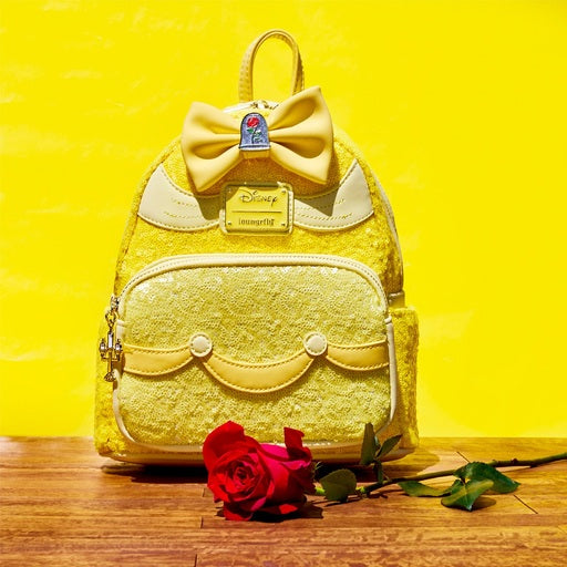 Mini mochila cosplay Bella con lentejuelas (exclusiva) – La Bella y la Bestia