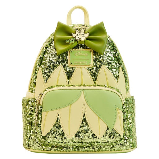 Mini mochila cosplay Tiana con lentejuelas (exclusiva) – La Princesa y el Sapo