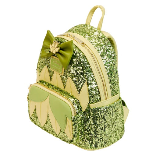 Mini mochila cosplay Tiana con lentejuelas (exclusiva) – La Princesa y el Sapo